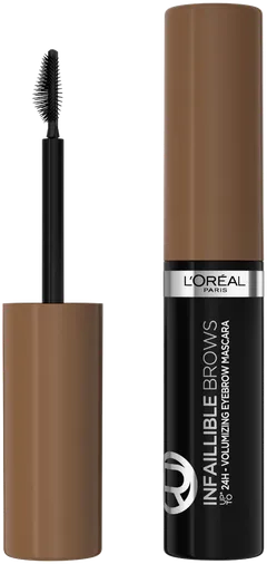 L'Oréal Paris Infaillible Brows 24H Volumizing Eyebrow 5.0 Light Brunette kulmamaskara 5ml - 1