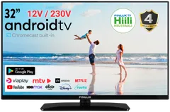 Finlux 32" FullHD Android Smart TV 12V sekä 230V käyttöjännitteellä 32M8.1ECI-12 - 2