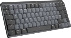 LOGITECH MX Mechanical Mini Minimalist Wireless Illuminated Keyboard - Tactile - GRAPHITE (Nordic) - 1