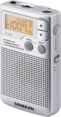 Sangean taskuradio Pocket 250 ( DT-250) harmaa - 1