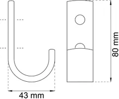 Habo Koukukoukku 1021 matta kromi - 2