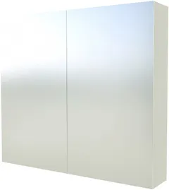 Indoor Suvas 80cm valkoinen peilikaappi 2-puoleisilla peiliovilla - 1