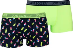 Miesten Joe Boxer 2-pack boxerit - green / aop - 1