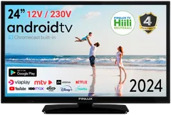 Finlux 24" HD Ready Android Smart TV 12V sekä 230V käyttöjännitteellä 24M7.1ECI-12 - 1