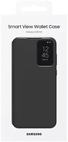 Samsung Galaxy A35 smart view wallet suojakotelo musta - 7