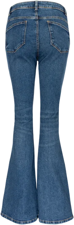 TEX naisten bootcut -farkut I942279 - Navy - 3