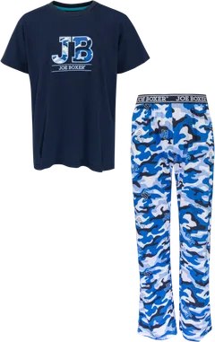 Joe Boxer lasten pyjama 18501 - Blue camo - 1