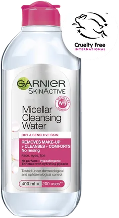 Garnier Skin Active Micellar puhdistusvesi kuivalle ja herkälle iholle 400ml - 2