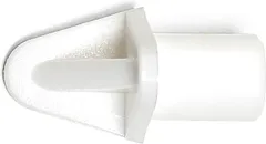 Habo muovinen hyllynkannatin 1566 6mm valkoinen 12kpl - 2