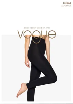 Vogue naisten Thermo leggingsit - BLACK - 1