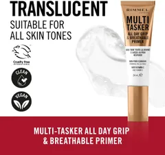 Rimmel Multi-Tasker All Day Grip & Breathable Primer 24 ml meikinpohjustaja - 3