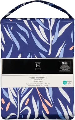 House satiinipussilakanasetti Elegant Reeds 150x210 cm, PatternLab - 2