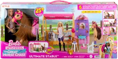 Barbie Ultimate Stable ratsutalli, nukke ja poni leikkisetti - 3