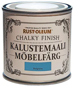 Rust-Oleum Chalky Finish 125ml kalustemaali vesiohenteinen sininen - 1