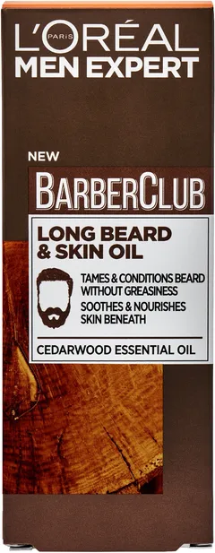 L'Oréal Paris Men Expert Barber Club Long Beard & Skin Oil öljy parralle ja iholle 30ml - 2