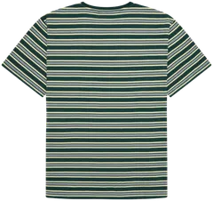 Denim Project miesten t-paita Fine Stripe Boxy - June Bug - 2