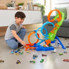 Hot Wheels Action 4-loop Crash Out -autorata - 5