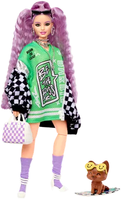Barbie Extra Racecar Jacket Nukke - 2