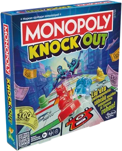 Monopoly lautapeli Knockout (suomenkielinen) - 2