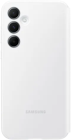 Samsung Galaxy A55 smart view wallet valkoinen suojakotelo - 5