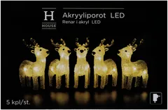 House akryyliporot 5 kpl IP44 - 2