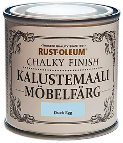 Rust-Oleum Chalky Finish 125ml kalustemaali vesiohenteinen runsaspigmenttinen vaaleansininen - 1