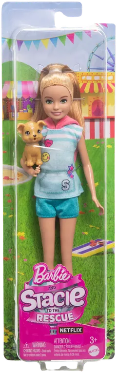 Barbie Stacie -muotinukke ja koiranpentu - 1