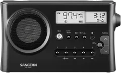 Sangean radio PR-D4BT tummanharmaa - 2