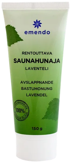 Emendo 150g rentouttava saunahunaja laventeli - 1