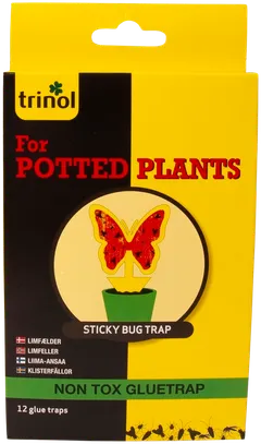 Trinol torjuntatikku, 12 kpl Sticky Bug liima-ansoja - 1