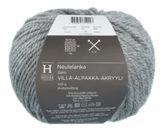 House neulelanka villa-alpakka-akryyli 112589 100 g Grey Melange 194 - 1