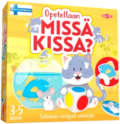 Tactic lautapeli Opetellaan Missä kissa? - 1