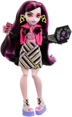 Monster High Skulltimate Secrets Draculaura -muotinukke - 3