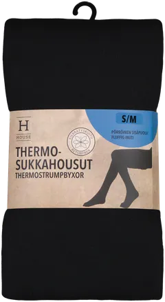 House naisten thermosukkahousut Furry - BLACK - 2