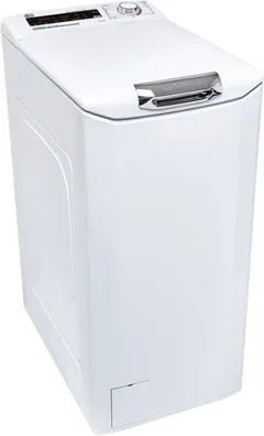 Hoover päältä täytettävä pyykinpesukone 8kg H-Wash 300 valkoinen - 1