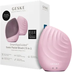 GESKE Sonic Facial Brush 5 in 1 Pink kasvojen puhdistusharja - 1