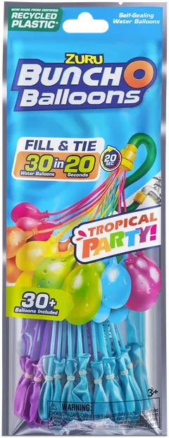 BunchOBalloons vesi-ilmapallot Tropical Party 1pk 30 kpl - 2