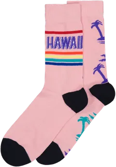Joe Boxer miesten sukat Hawaiji 2-pack - PINK/LILAC - 1