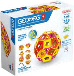 Geomag Classic Panels Master magneettinen rakennussarja 388 osaa - 1