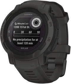 Garmin Instinct 2 solar multisport GPS kello, tummanharmaa - 3