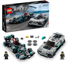 LEGO® Speed Champions Mercedes-AMG F1 W12 E Performance ja Mercedes-AMG Project One 76909 Rakennussarja; Yli 9-vuotiaille (564 osaa) - 1