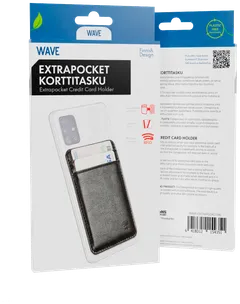 Wave Extrapocket lisäkorttipaikka, Musta - 1