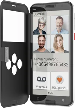 Emporia älypuhelin Smart 5 4G musta - 6