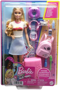 Barbie Travel Barbie Malibu Hjy18 - 4