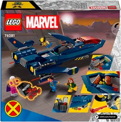 LEGO Super Heroes Marvel 76281 X-Men: X-Jet, rakennuslelu - 3