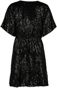 Hailys naisten mekko Salina musta - black sequins - 3