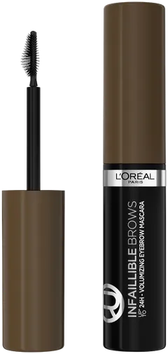 L'Oréal Paris Infaillible Brows 24H Volumizing Mascara 1.0 Ebony kulmamaskara 5ml - 1