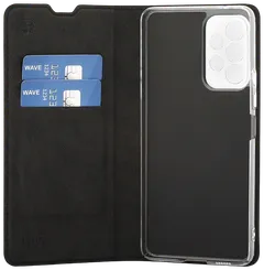 Wave Book Case, Samsung Galaxy A53 5G, Musta - 3