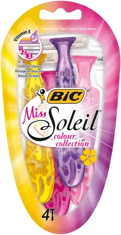 BIC varsiterä Miss Soleil Colour Collection 4-pack - 1