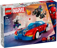 LEGO Super Heroes Marvel 76279 Spider-Manin kilpa-auto ja Venomin Vihreä Menninkäinen - 2